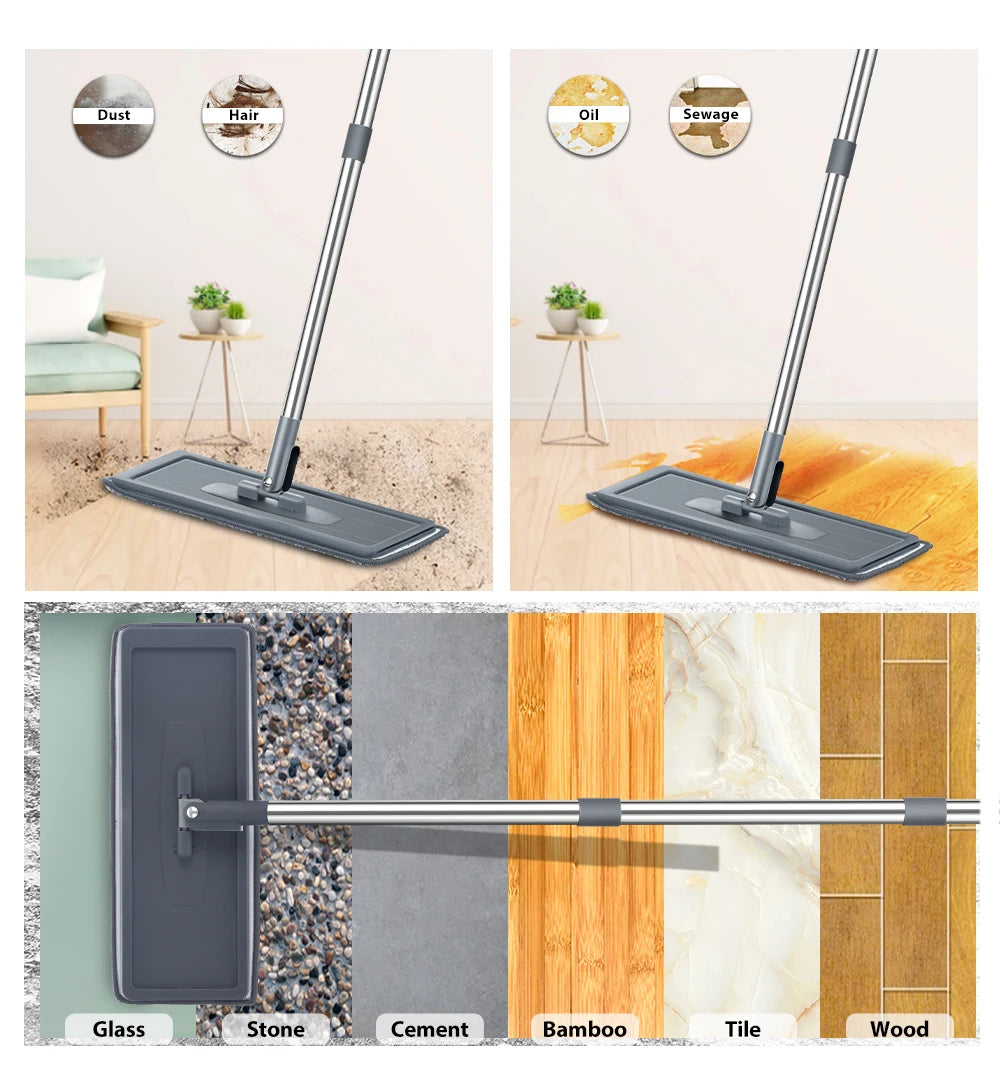 flat squeeze mop